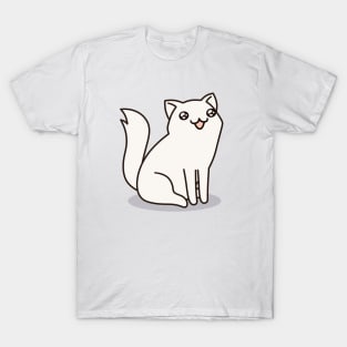 Happy sitting kitty - Kakun the Cat T-Shirt